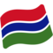 Gambia emoji on Google